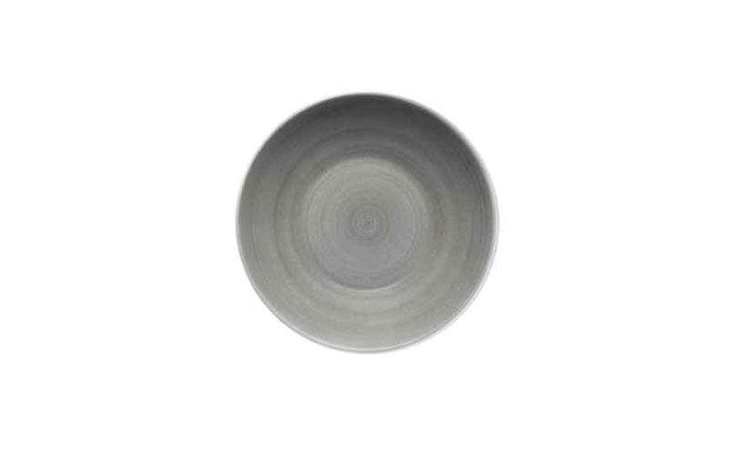 Deep Coupe Plate Ceramica Grey 18cm