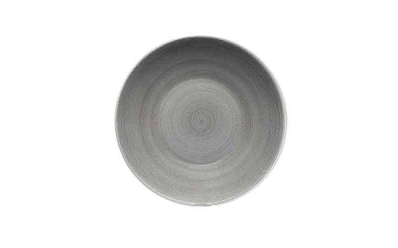 Deep Coupe Plate ceramica Grey 24cm