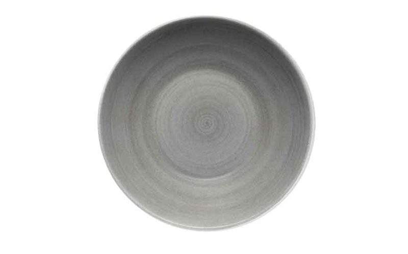 Deep Coupe Plate ceramica Grey