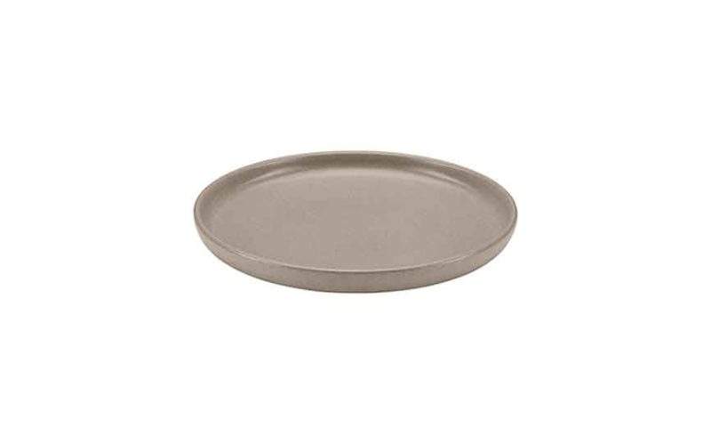 Elements Sand Flat Round Plate 22cm