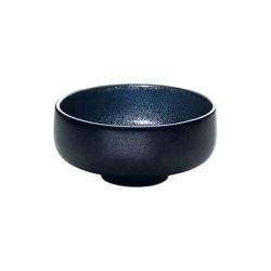 Nara Black Round Bowl 16cm