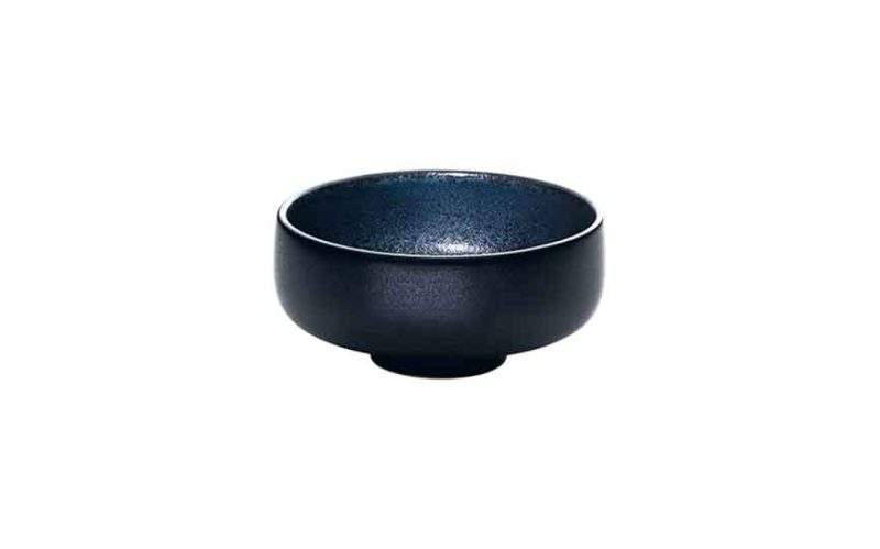 Nara Black Round Bowl 16cm