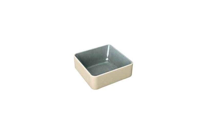 Nara Grey Deep Square Bowl