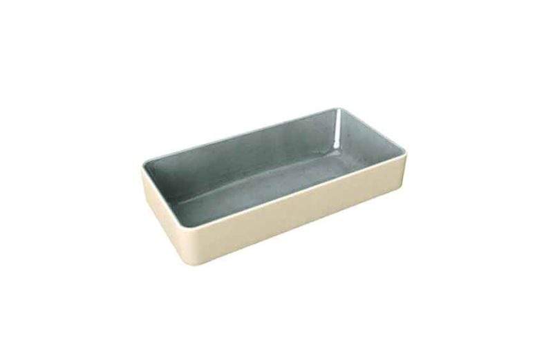 Nara Grey Deep Rectangular Bowl