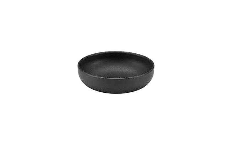 Elements Black Round Bowl 16cm