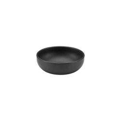 Elements Black Round Bowl 12cm