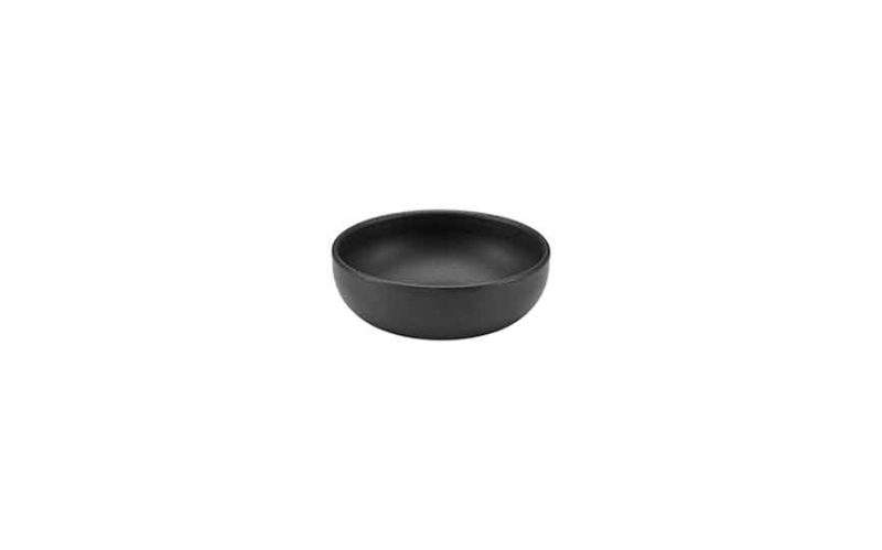 Elements Black Round Bowl 12cm