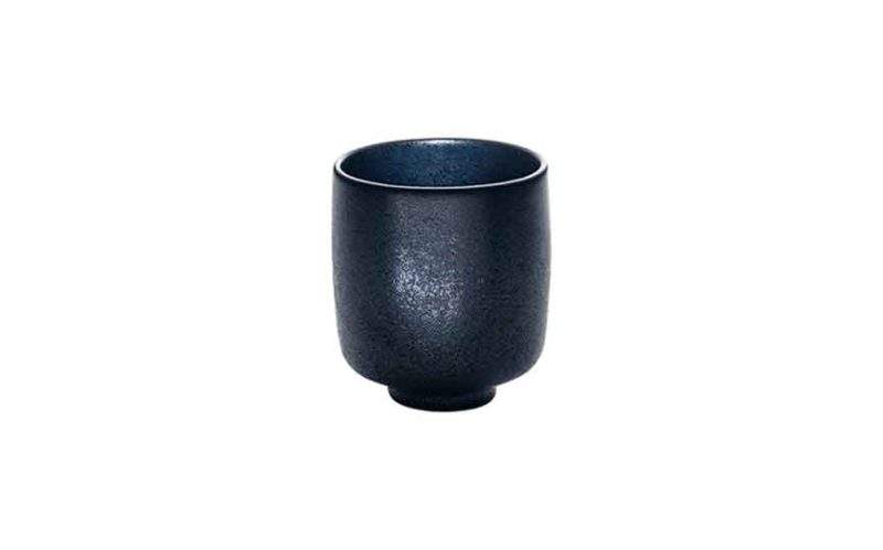 Nara Black Handleless Mug