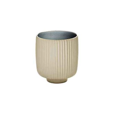 Nara Grey relief handleless Mug