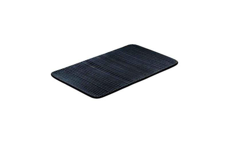 Nara Black Relief Rectangular Platter