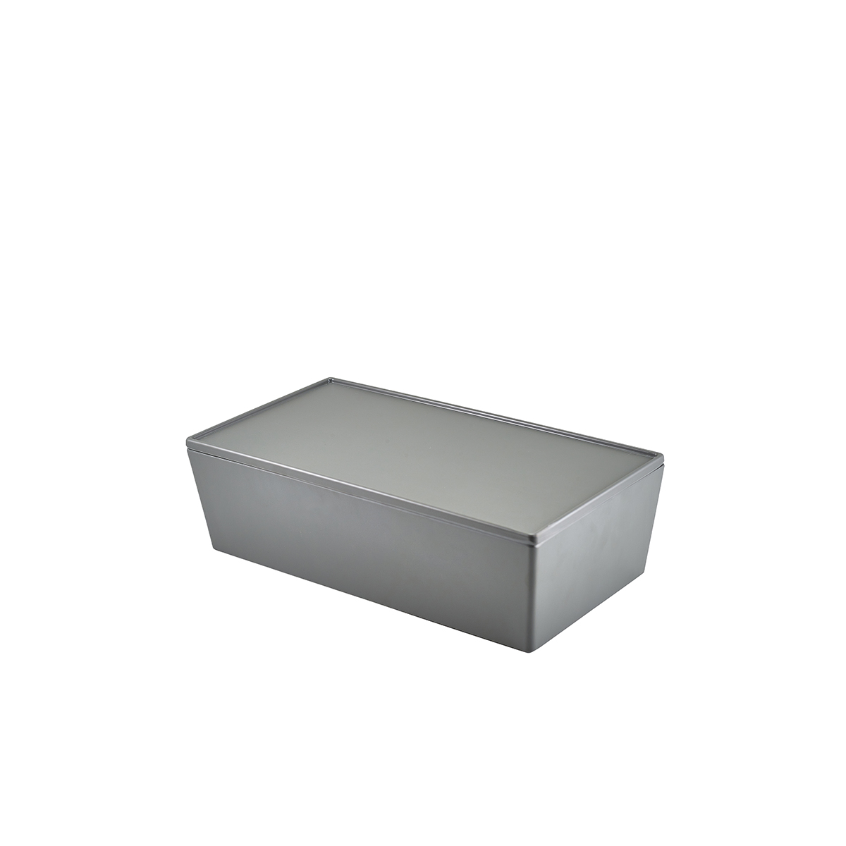 Grey Melamine Buffet Box with Lid