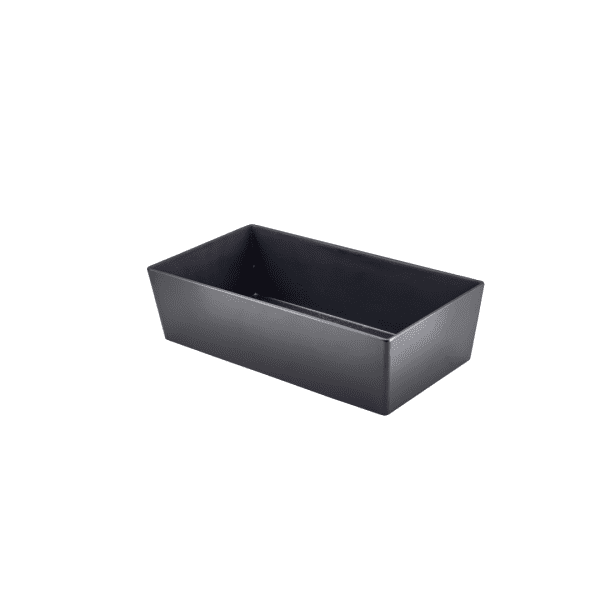 Matt Black Melamine Buffet Box GN 1-3