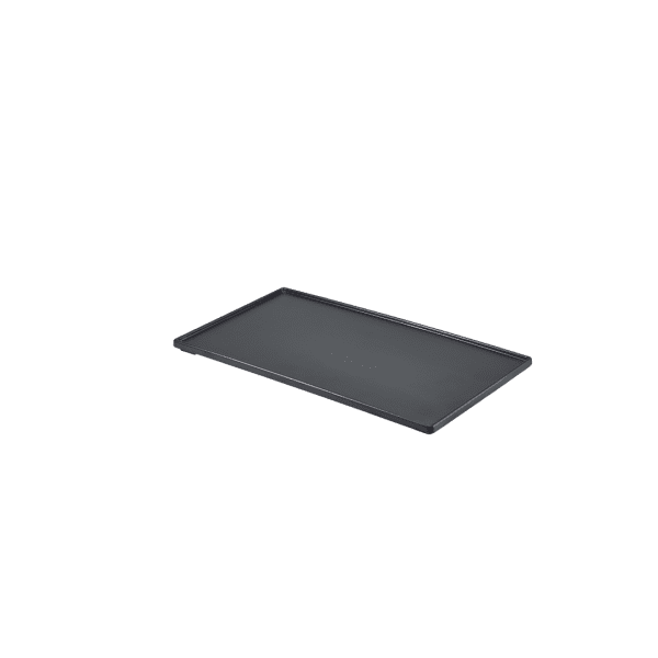 Matt Black Melamine Buffet Box Lid GN 1-3