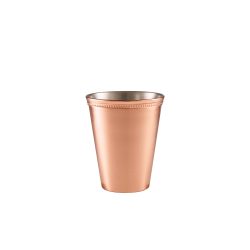 SVC9BC Beaded Copper Plated Serving Cup