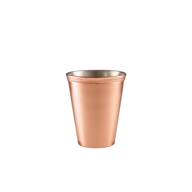 SVC9BC Beaded Copper Plated Serving Cup