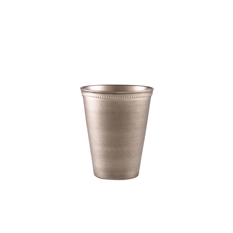 SVC9BV Beaded Vintage Strainless Steel Serving Cup