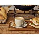Antigo barley Espresso cup and saucer with sandwich