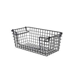Black Wire Open DSided Display Basket GN13