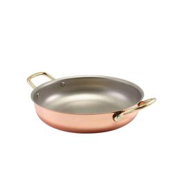Copper Round Dish 22 x 5cm