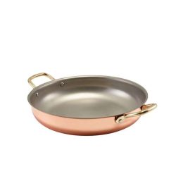 Copper Round Dish 24-5 x 5cm