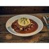 Delicious food served up on a white porcelain narrow rim plate 28cm