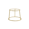 Gold Anti-Slip Round Buffet Riser 18cm