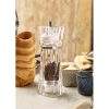 Lifestyle image of twisted salt and pepper grinder