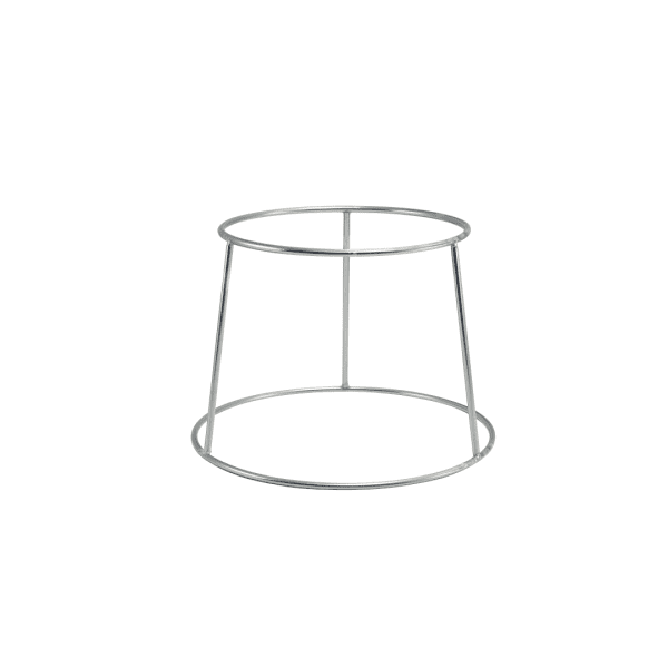 Silver Anti-Slip Round Buffet Riser 18cm