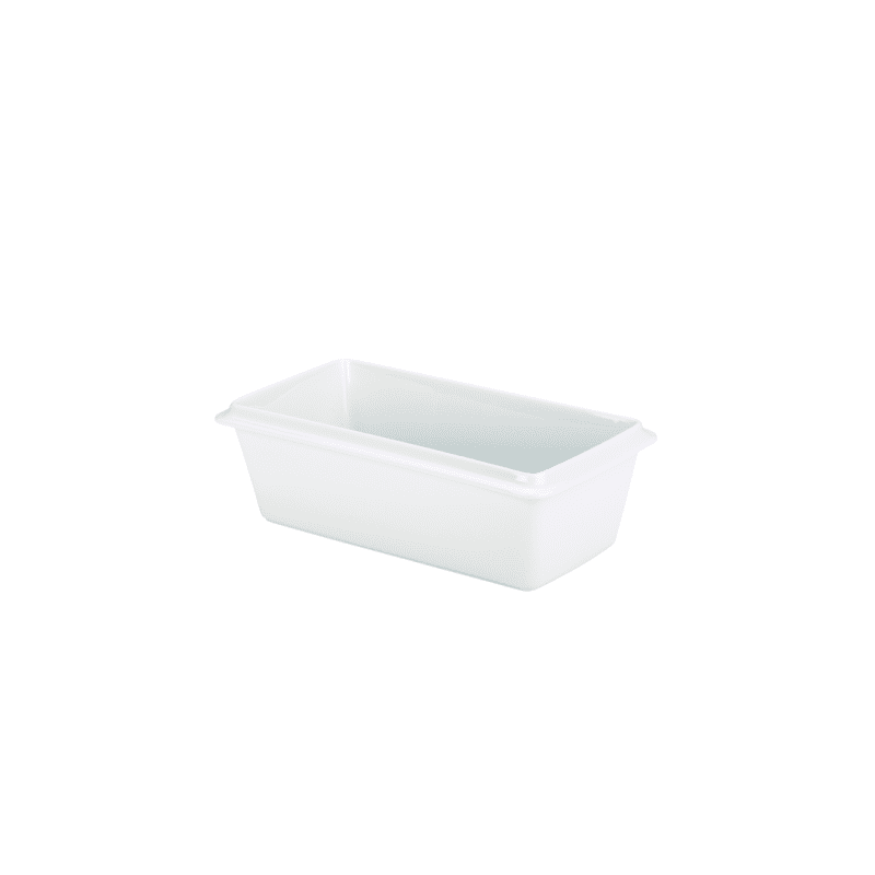 White Ceramic Gastronorm Dish GN 1-3 100mm