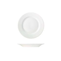 White Porcelain Classic Winged Plate 17cm
