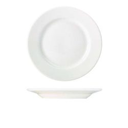 White Porcelain Classic Winged Plate 27cm