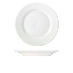White Porcelain Classic Winged Plate 28cm