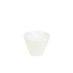 White Porcelain Conical Bowl 10-5cm