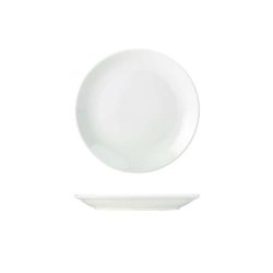 White Porcelain Coupe Plate 18cm