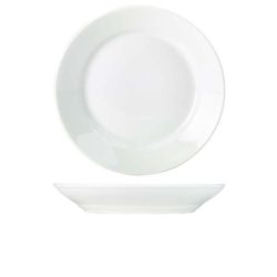 White Porcelain Deep Winged Plate 30cm