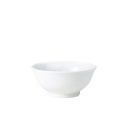 White Porcelain Footed valier Bowl 14-5cm