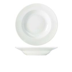 White Porcelain Soup Plate Pasta Dish 30cm