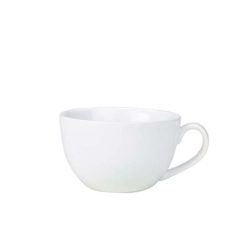 White Porcelain Bowl Shaped Cup 34cl