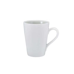 White Porcelain Conical Latte Mug 30cl