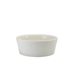 White Porcelain Conical Salad Bowl 19cm