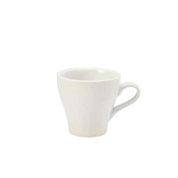 White Porcelain Tulip Cup 9cl