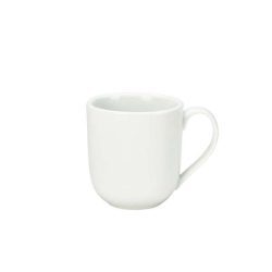 White porcelain coffee mug 32cl