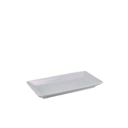 White porcelain rectangular dish 25-4cm