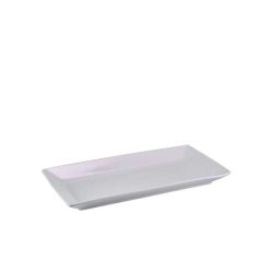 White porcelain rectangular dish 30cm