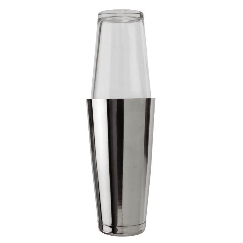 Boston shaker glass and stainless steel shaker sold separately