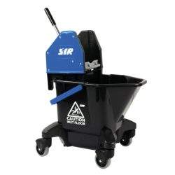 Combo TC20-Rs Mop Bucket 13 Ltr Black and Blue