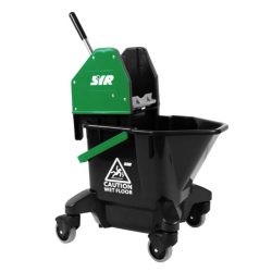 Combo TC20-Rs Mop Bucket 13 Ltr Black and Green