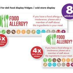 Allergy Awareness Sticker Pack