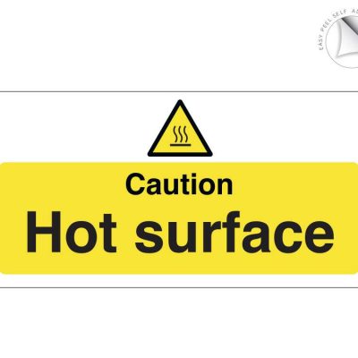 Caution Hot Surface Notice