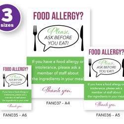 Customer Allergy Awareness